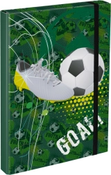 Baagl map voor schoolschriften A4 Voetbal Goal