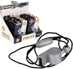 Politiefluit met koord voor kinderen