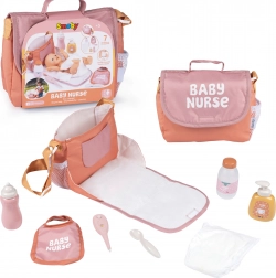 verzorgingstas voor babypoppen Baby Nurse met 7 accessoires