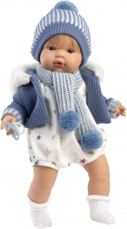 Realistische pop SASHA met geluiden en zacht lichaam - 38 cm