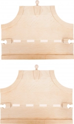 Small foot houten racebaan – T-kruising