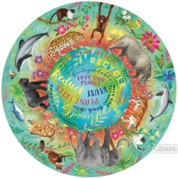 Ronde puzzel Planeet B bestaat niet, 500 stukjes – GIBSONS