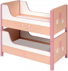 houten poppenbed 2-in-1 Tulipe