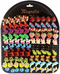 Kinder-magneetje met dierenmotief 2 cm - 1 stuk