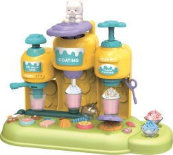 Boetseerklei – ijsmachine en dessertmaker met accessoires, 22-delig