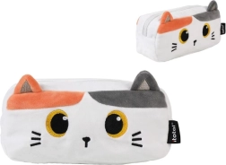 Pluchen etui oranje kat Cat Lovers