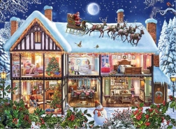 Ravensburger puzzel Kerstmis thuis 100 stukjes