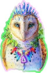 Houten puzzel Prachtige uil 150 stukjes