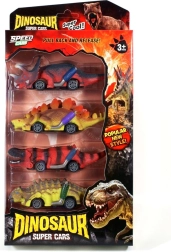 Dino-auto met pull-backfunctie