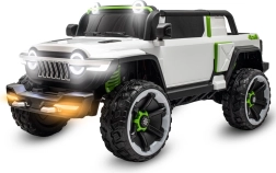 Elektrische kinderauto Baby Mix Flexible wit