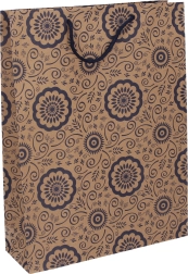 Cadeautas kraft L 27,5 × 36,5 × 9 cm