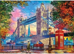 Puzzel Lucht boven de Tower Bridge 1000 stukjes