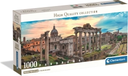 Clementoni panoramische puzzel Schemering over de eeuwige stad 1000 stukjes