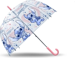 Transparante automatische paraplu 19 inch Stitch