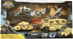 Militaire set met poppetjes