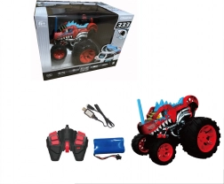 RC stuntauto rood