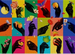 Puzzel CLOUDBERRIES Hands 1000 stukjes