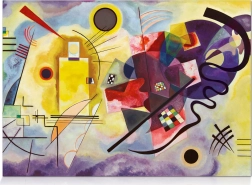 Puzzle STAR 1000 stukjes – geel, rood en blauw