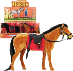 Speelgoedpaard met zadel