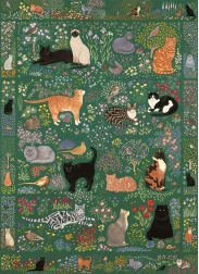 Legpuzzel Tuin Tapijt 1000 Stukjes van Gibsons