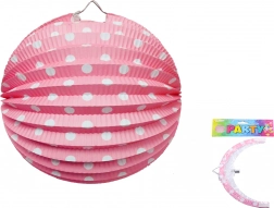 Papieren lampion bol 25 cm