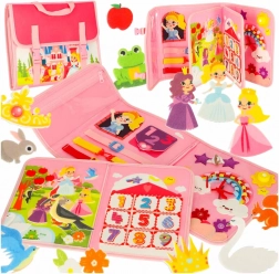 Roze Montessori sensorische rugzak