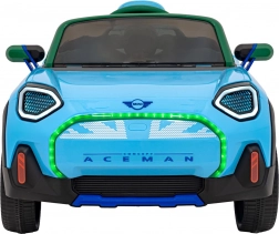 Elektrische kinderauto Mini Concept Aceman – Blauw
