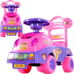 Loopfiets en loopwagen voor meisjes met 17 melodieën