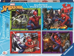 Puzzel Spiderman 4x100 stukjes