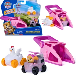 PAW Patrol Pup Squad-lanceerder Skye met voertuigen van Chickaletta