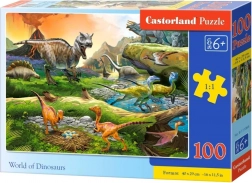 Puzzel Wereld van Dinosaurussen