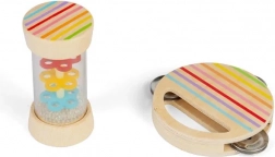 Bigjigs Toys mini set regenstok en tamboerijn