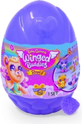Baby Gemmy gevleugelde vriendjes – pluche beertjes Royal set in een verrassingsei