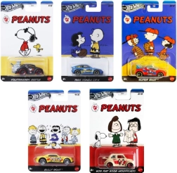 Metalen autootje HOT WHEELS Silver Series 75 Years PEANUTS