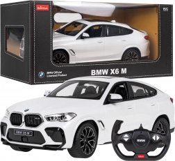 Rastar BMW X6 M 1:14 RC auto met afstandsbediening 2,4 GHz – Wit