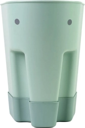Shnuggle Ellie opbergmandje voor badspeelgoed eucalyptus green - 1 stuk