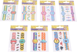 Tattootransfers horloges 7,5 × 11 cm – 8 varianten