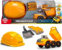 bouwset kiepvrachtwagen Volvo met helm