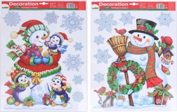 Raamdecoratie Kerst 41 × 29 cm