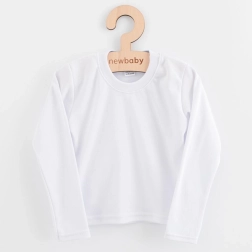 Kinderkatoenen T-shirt met lange mouwen NEW BABY