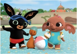 Puzzel Bing bij het zwembad 24 stukjes