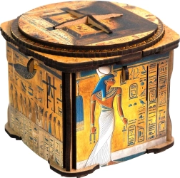 Houten puzzel Secret Lock Box van EscapeWelt