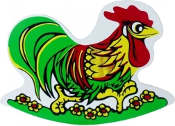 Houten schommelhaan voor kinderen