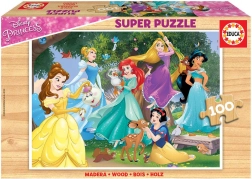 Houten puzzel DISNEY prinsessen 100 stukjes EDUCA