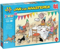 Puzzel JUMBO Jan van Haasteren Junior: Verjaardagsfeest 150 stukjes