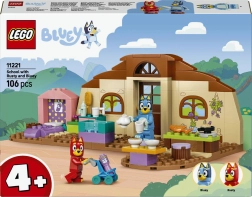 LEGO Bluey School met Rusty en Blue