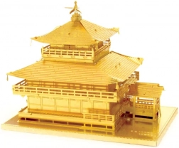 Metalen bouwset 3D-puzzel Kinkaku-ji Tempel Goud