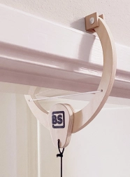 Stuiterbal voor in de deuropening