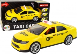 Taxi-auto 1:14 met licht en geluid – geel