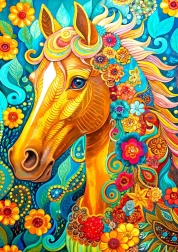 Puzzel Bloeiende Leeuwenmane 1000 stukjes